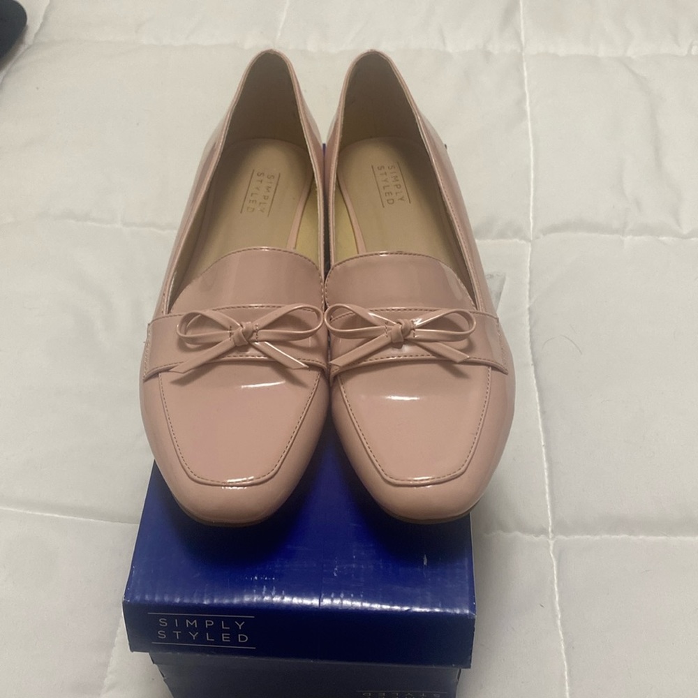 Light Pink Patton Loafers